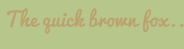 Image with Font Color BAA36F and Background Color B7C68B